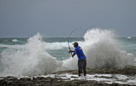 Hurricane Sandy approaches Florida