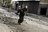 SYRIA: FREE SYRIAN ARMY BATTLES FOR ALEPPO