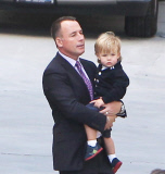 EXCLUSIVE Elton John and David Furnish leave court with son Zachary