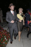 Julianne Hough and Ryan Seacrest: Bonnie and Clyde for Halloween