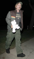 Celebrities Attending A Halloween Party In Beverly Hills 