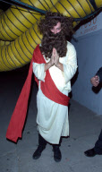 *EXCLUSIVE* Patrick Schwarzenegger is Moses for Halloween [NO Australia, New Zealand]