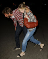 *EXCLUSIVE* Emma Stone and Andrew Garfield enjoy a date night at Tavern Restaurant