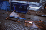 Hurricane Sandy moves into NYC