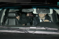 Robert Pattinson is camera shy leaving the Sayers Club [NO Australia, New Zealand]