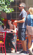*EXCLUSIVE* Monica Bellucci and Vincent Cassel grab lunch in Rio
