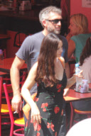 *EXCLUSIVE* Monica Bellucci and Vincent Cassel grab lunch in Rio