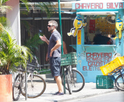 *EXCLUSIVE* Monica Bellucci and Vincent Cassel grab lunch in Rio