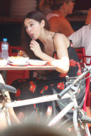 *EXCLUSIVE* Monica Bellucci and Vincent Cassel grab lunch in Rio