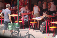 *EXCLUSIVE* Monica Bellucci and Vincent Cassel grab lunch in Rio