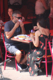 *EXCLUSIVE* Monica Bellucci and Vincent Cassel grab lunch in Rio