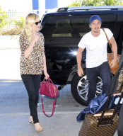 Kirsten Dunst And Boyfriend Garrett Hedlund Depart