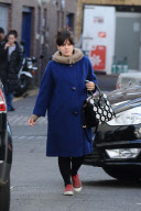 Lily Allen Heading Into A Studio