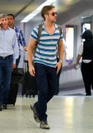 Ryan Gosling Touches Down Safely in New York