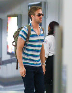 Ryan Gosling Touches Down Safely in New York