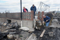 Breezy Point residents tour destroyed homes