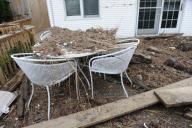 Breezy Point residents tour destroyed homes