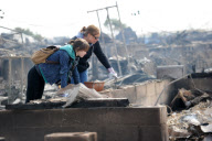 Breezy Point residents tour destroyed homes