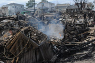 Breezy Point residents tour destroyed homes