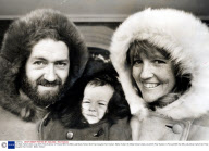 Sir Wally Herbert (died June 2007) Polar Explorer Is Pictured With His Wife Lady Marie Herbert And Their Daughter Kari Herbert. Walter Herbert