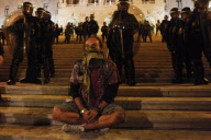PORTUGAL: DEMONSTRATION OUTSIDE PORTUGUESE PARLIAMENT