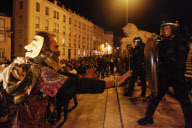 PORTUGAL: DEMONSTRATION OUTSIDE PORTUGUESE PARLIAMENT