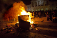 PORTUGAL: DEMONSTRATION OUTSIDE PORTUGUESE PARLIAMENT