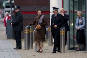 Prinzessin Anne weiht neue Polizeistation in Bristol ein