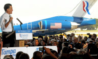 Romney Campaigns in Florida Battleground