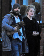 EXC - FIRST PICTURES OF ADELE WITH HER BABY!!