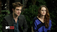 Robert Pattinson, Kristen Stewart and Taylor Lautner appear together on 'MTV First
