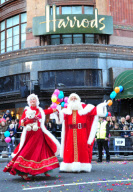Harrods Christmas Parade, Knightsbridge, London, Britain - 03 Nov 2012