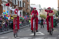 Harrods Christmas Parade, Knightsbridge, London, Britain - 03 Nov 2012