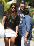 Christian Vieri Hangs On The Beach With A Mystery Girl 