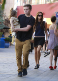 Semi-Exclusive... Victoria Beckham Takes Her Kids To Universal City Walk 