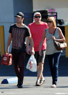 *EXCLUSIVE* Emily Vancamp and Josh Bowman spend the day with his parents