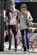 *EXCLUSIVE* Emily Vancamp and Josh Bowman spend the day with his parents