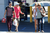 *EXCLUSIVE* Emily Vancamp and Josh Bowman spend the day with his parents