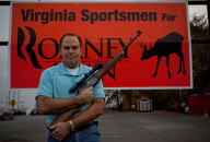 Gun shop owner for Romney