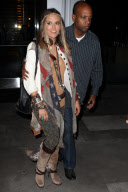 Brooke Mueller Brooke Mueller seen leaving a restaurant with her bodyguard