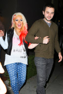Christina Aguilera feeling patriotic the day before the election