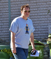 Quentin Tarantino Votes For President