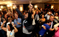 Barack Obama Wins Presidential Election 2012