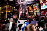 Obama win celebrated in Times Square