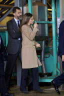 Los Principes de Asturias visitan Alcaniz.