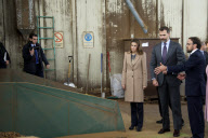 Los Principes de Asturias visitan Alcaniz.