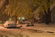 Nor'easter Snow Storm Hits New York