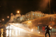 Athen: Heftige Krawalle vor dem Parlament am Rande einer Demonstration gegen das Sparpaket