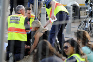 Fan killed and 20 injured by scaffold collapse at Linkin Park concert, Cape Town, South Africa - 07 Nov 2012