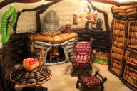 Hobbit Hole created from 2,600 balloons, Pleasant Grove, Utah, America - 09 Nov 2012